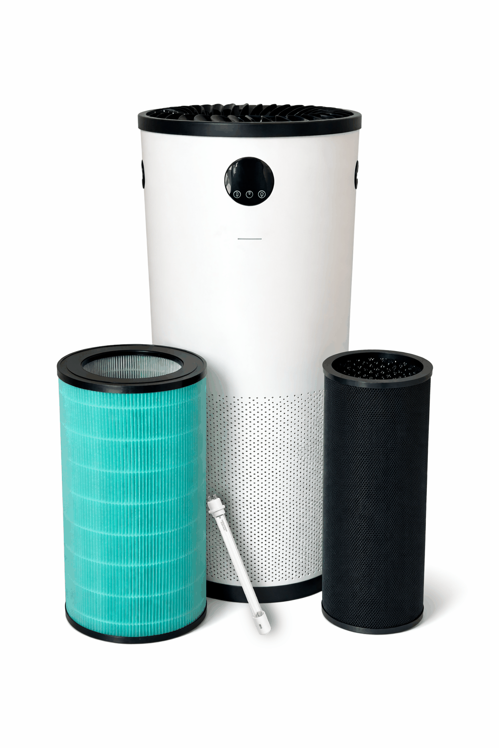 Jade 1.0 SCA5000C complete replacement kit: HEPA filter, activated carbon filter, and UV-C+ lamp